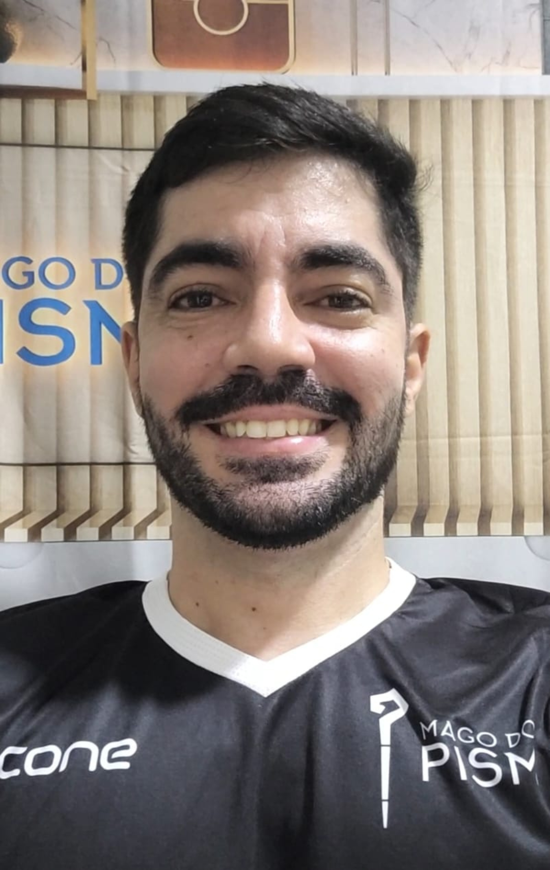 Foto do professor Bruno