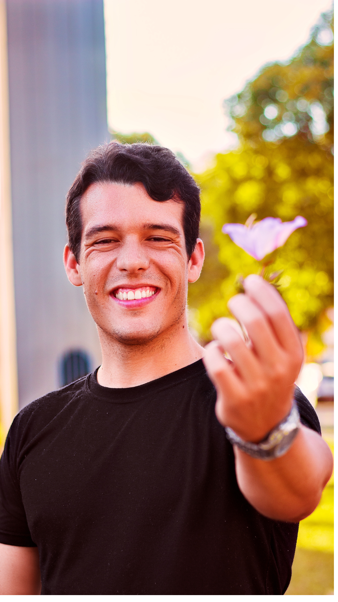 Foto do professor Michel